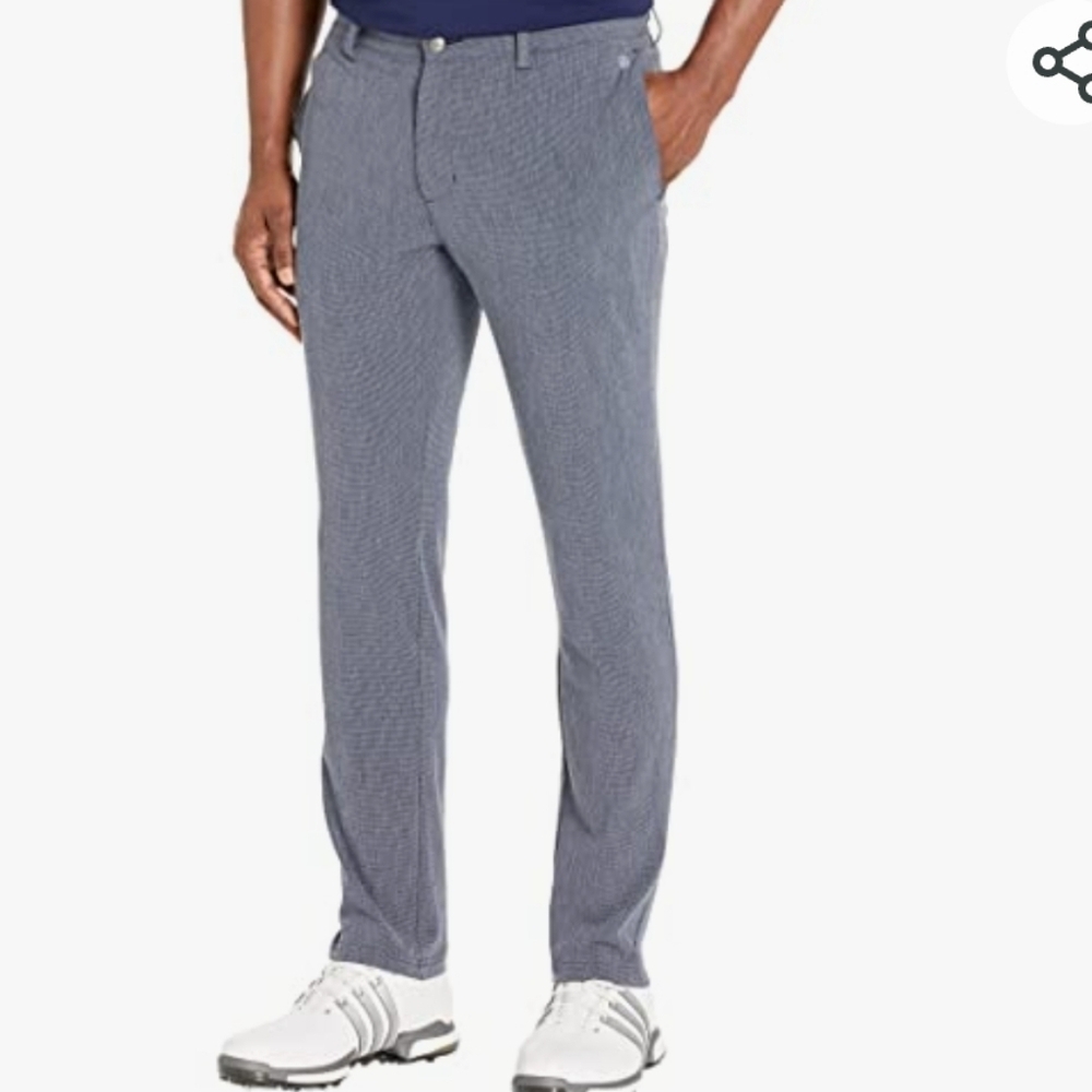 Adidas Crosshatch Men's Golf Pants NWT  30 x 32